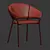 Sleek and Stylish Jazz Chair 3D model small image 5