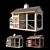 Bird Aviary: Spacious Shelter for Your Feathered Friends 3D model small image 5