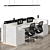 Sleek Modern Counter 2015 3D model small image 1