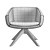 Contemporary Arca Chair for Modern Spaces 3D model small image 5