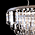 Crystal 12-Light Chandelier, 60cm Diameter 3D model small image 2