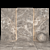 Alpha Gray Marble Textured Slabs & Tiles 3D model small image 1