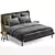 Luxurious Molteni & C Fulham Bed 3D model small image 3