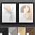 Elegant Art Frame Set 3D model small image 1