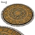 Stylish Round Rug 11: Perfect Accent for Any Space 3D model small image 1