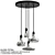 Elegant Pendant Lighting Combination 3D model small image 1