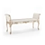 Romano Home Josephine Bench with Railing: Handcrafted Elegance 3D model small image 2