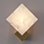 Sleek Cube Wall Lamp 3D model small image 5