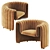 REMNANT Armchair: Sleek and Stylish Design 3D model small image 4