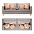 Lexington NOB HILL Sofa: Luxurious and Stylish 3D model small image 2