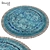 Stylish Round Rug 30 3D model small image 1