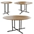 WHIRL Round Dining Table: Stylish and Functional 3D model small image 1