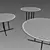 WHIRL Round Dining Table: Stylish and Functional 3D model small image 2