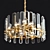 Rustic Elegance: Bonnington Chandelier 3D model small image 1