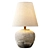 Zara Home Cement Base Lamp 3D model small image 1