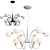 Elegant Aida Chandelier by Faneurope 3D model small image 1