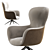 Mad Jocker Armchair - Sleek and Stylish Design 3D model small image 2