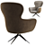 Mad Jocker Armchair - Sleek and Stylish Design 3D model small image 3