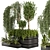 Nature's Oasis: Outdoor Garden Set 3D model small image 1