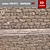 Detailed Stone Wall Model 3D model small image 4