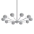 Glamorous Ace 10-Light Chandelier 3D model small image 2