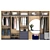 Modern Wardrobe Composition - with Editable Model 3D model small image 1