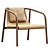 Bernhardt Oslo Lounge Chair: Stylish and Comfortable 3D model small image 5