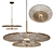 Elegant Agapi Pendant Lamp - D35 x 19 cm 3D model small image 1