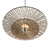 Elegant Agapi Pendant Lamp - D35 x 19 cm 3D model small image 2