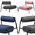 Sleek Lounge Chair by Zuiver 3D model small image 3