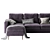 Modern Corner Sofa Deans Sherst 3D model small image 9