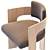 Contemporary C_Back Chair 3D model small image 4