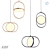  Modern Linear Pendant Light "Kuu 3D model small image 1