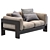 Petite and Chic: Bastiano Settee 3D model small image 4
