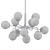 Elegant Greyson Chandelier - Illuminate in Style 3D model small image 2