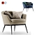Caratos Maxalto Armchair - Elegant Comfort 3D model small image 4