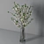 Blooming Cherry Branch in Vase 3D model small image 2