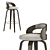 Swivel Stool Set: Counter & Bar 3D model small image 3