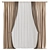 Modernized Curtain Design 771 3D model small image 1