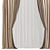 Modernized Curtain Design 771 3D model small image 2