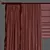 Versatile Curved Top Curtain 3D model small image 3