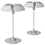 Modern Danish Design Cycnus Table Lamp 3D model small image 2