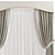 Refined Curtain Design 3D model small image 2