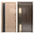 Modern Wood and Steel Door 3D model small image 1