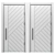 Elegant Fusion Door 3D model small image 4