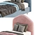 Modern Medea Single Bed: Stylish and Comfortable 3D model small image 3
