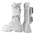 PRADA Monolith Combat Boots 3D model small image 2