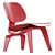 Vitra LCW Plywood Lounge Chair Wood: Scandinavian Design 3D model small image 4