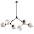 Lindsey Adelman Milk 6 Pendant Chandelier 3D model small image 1