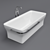 Agape Memory Novecento Freestanding Bathtub 3D model small image 1